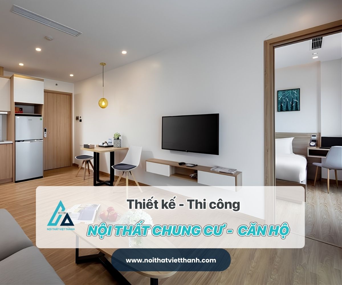 Thiết kế và thi công nội thất chung cư, căn hộ xu hướng 2026